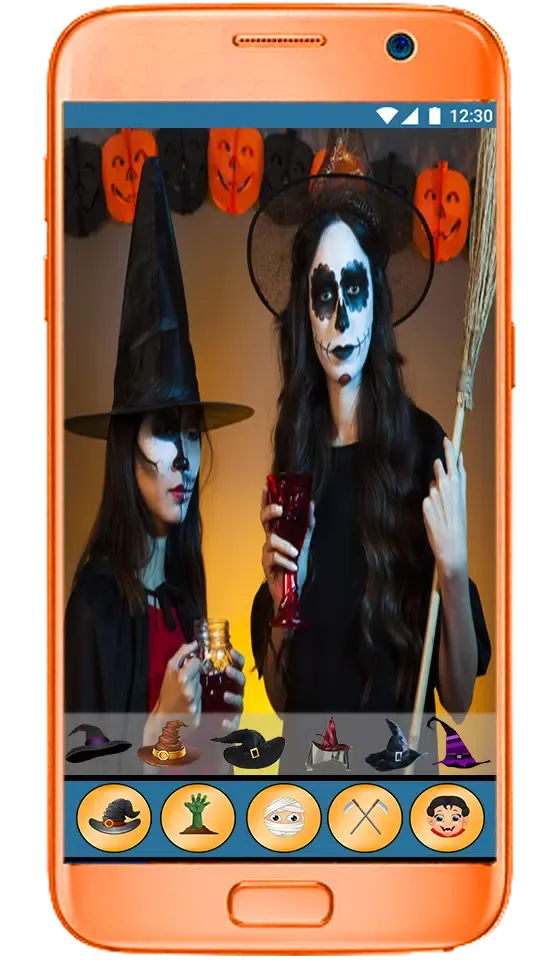 Halloween Makeup Face Changer应用截图