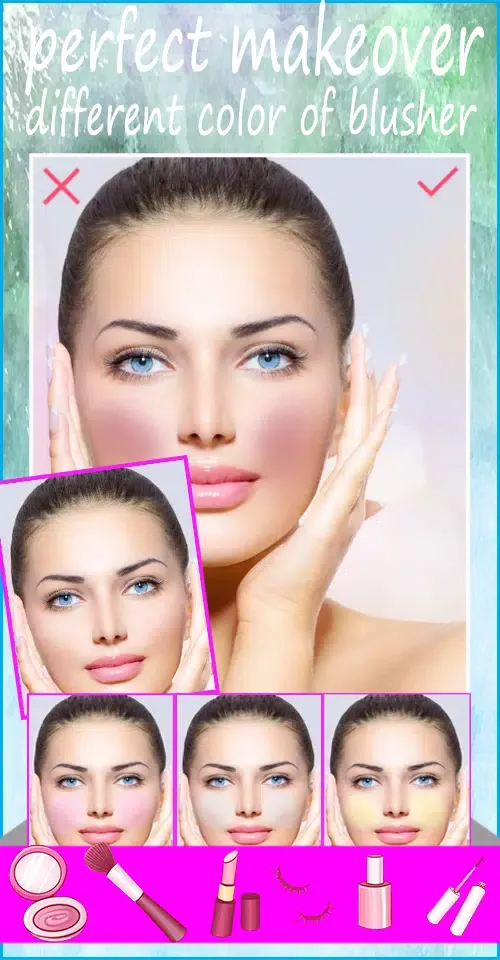 Beauty face plus makeup selfie Ekran Görüntüleri