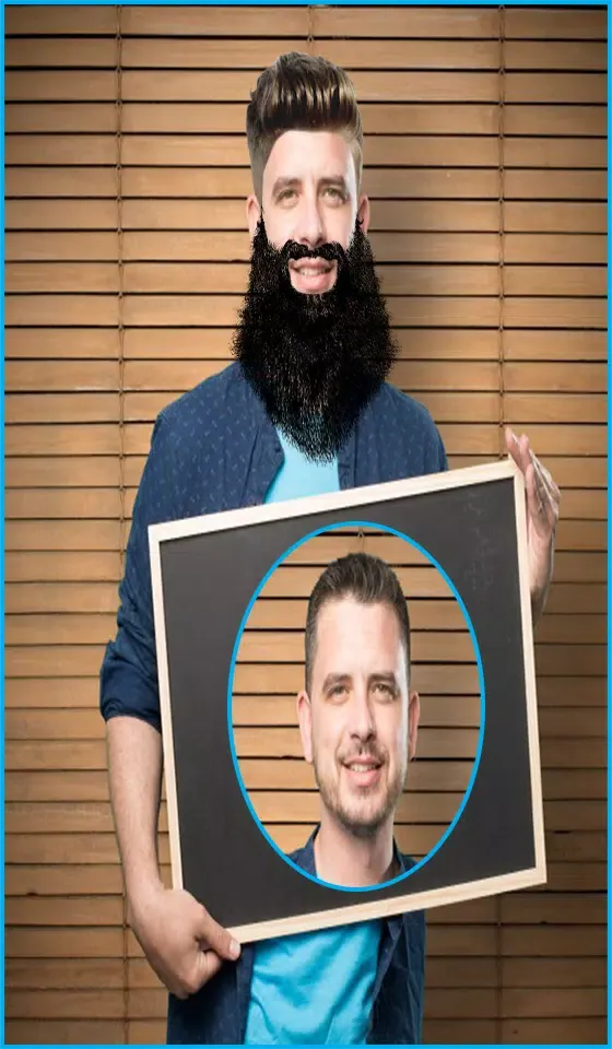 Tangkapan skrin instal hair & beard for men