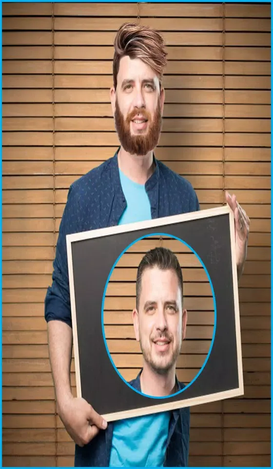 Tangkapan skrin instal hair & beard for men