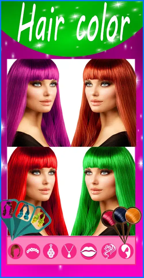 Screenshot di perfect makeup plus face maker