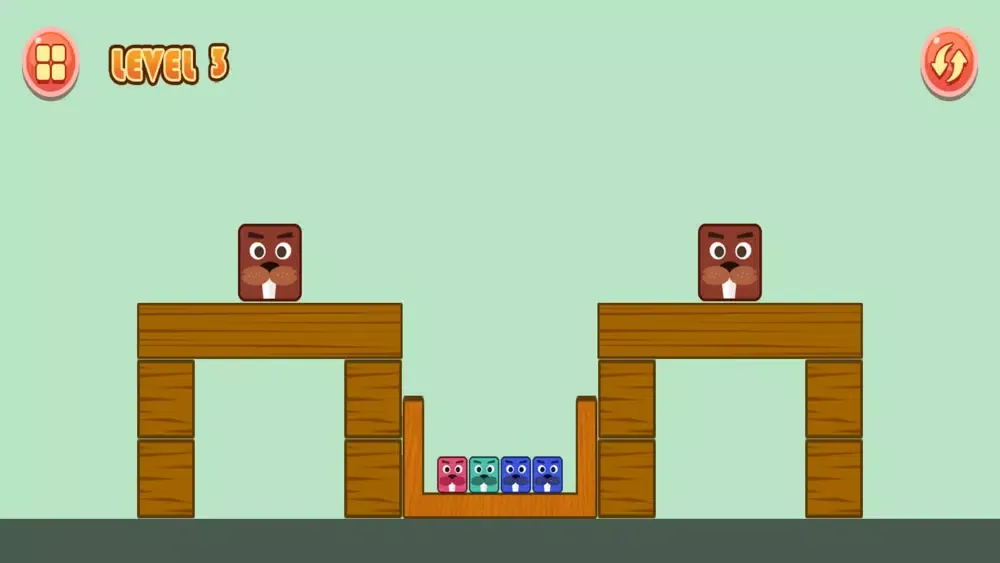 Tangkapan skrin Beaver Blocks