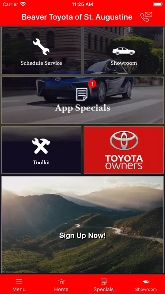 Capturas de tela do Beaver Toyota St. Augustine