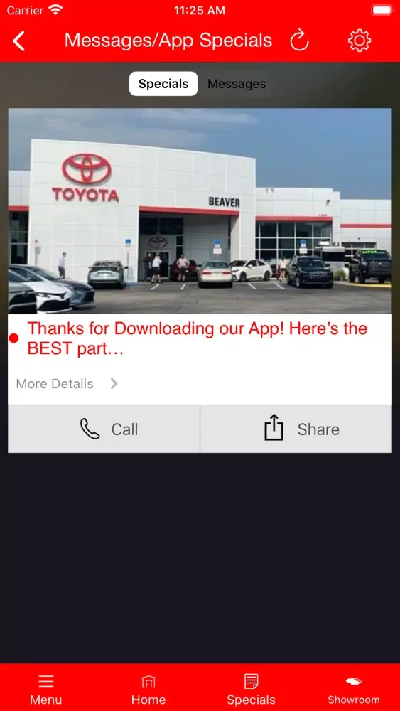 Capturas de tela do Beaver Toyota St. Augustine