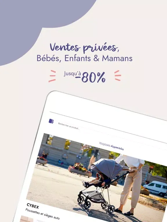 Capturas de pantalla de Bebeboutik - Ventes privées iPad 