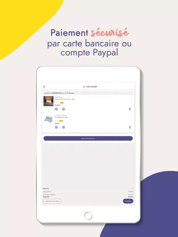 Capturas de pantalla de Bebeboutik - Ventes privées iPad 