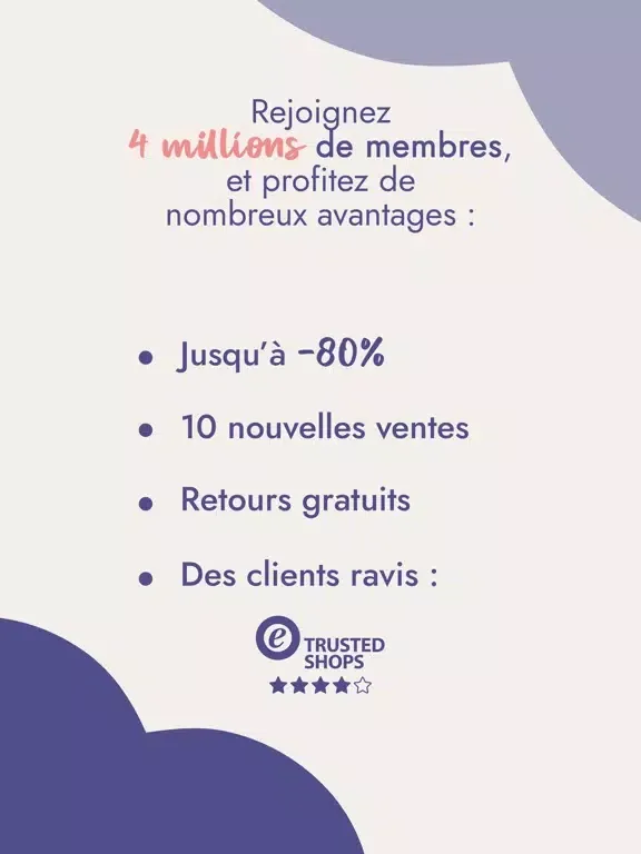 Capturas de pantalla de Bebeboutik - Ventes privées iPad 