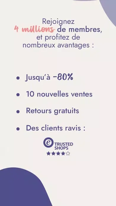 Capturas de pantalla de Bebeboutik - Ventes privées