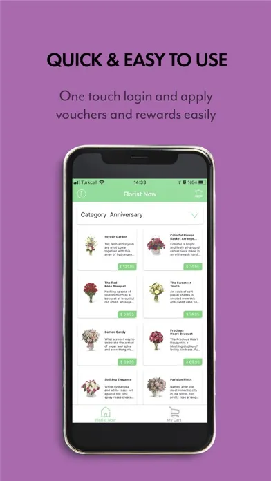 Captures d'écran de Florist Now- Flowers & Gifts