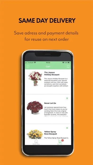 Captures d'écran de Florist Now- Flowers & Gifts