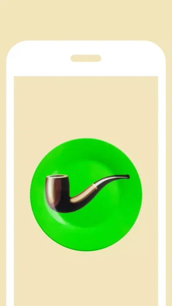 Capturas de tela do Magritte