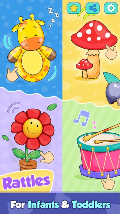 ภาพหน้าจอของ Rattle Toys for Infants