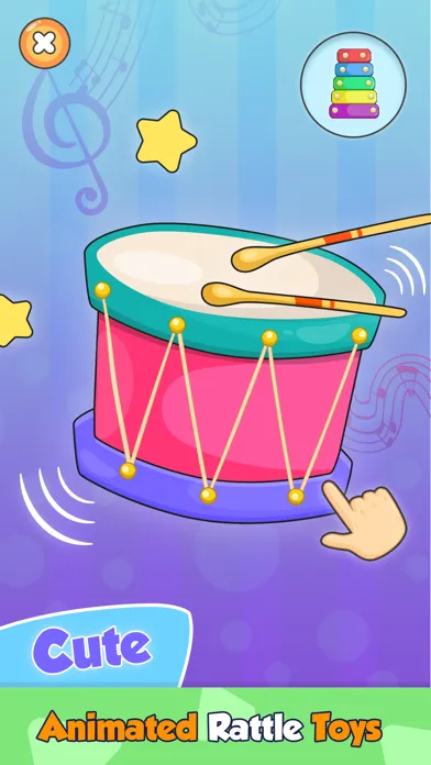 ภาพหน้าจอของ Rattle Toys for Infants