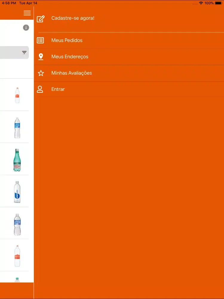 Screenshot di Bebida na Porta iPad 