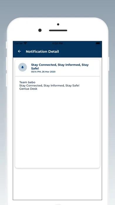 Capturas de tela do bebonet