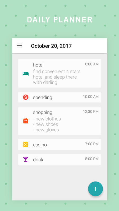 Dreamie Planner Screenshots4