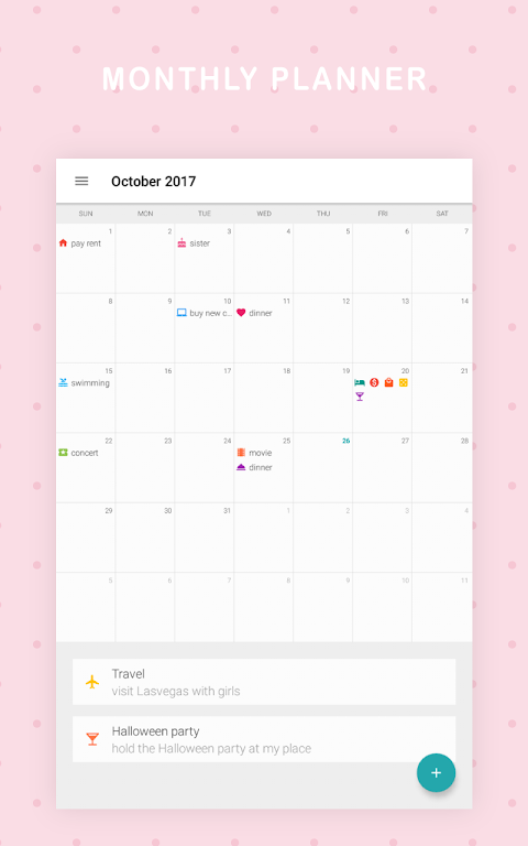 Dreamie Planner Screenshots9