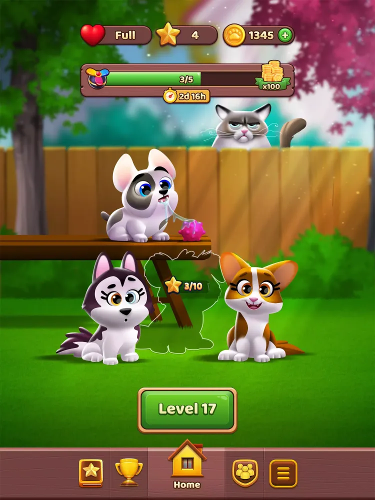 Tangkapan layar Animal Crush