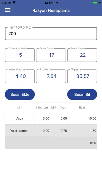 BATU-Besici Arz Talep Ekran Görüntüleri