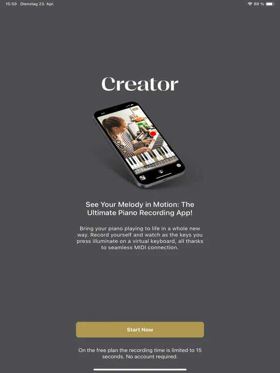C. Bechstein Creator iPad  スクリーンショット
