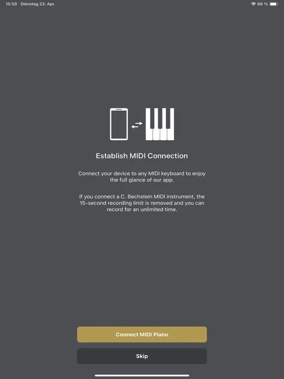 C. Bechstein Creator iPad  スクリーンショット