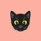 Black Kitty Sticker Pack