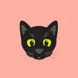 Black Kitty Sticker Pack Black Kitty Sticker Pack