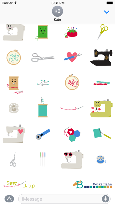 Captures d'écran de Sew It Up