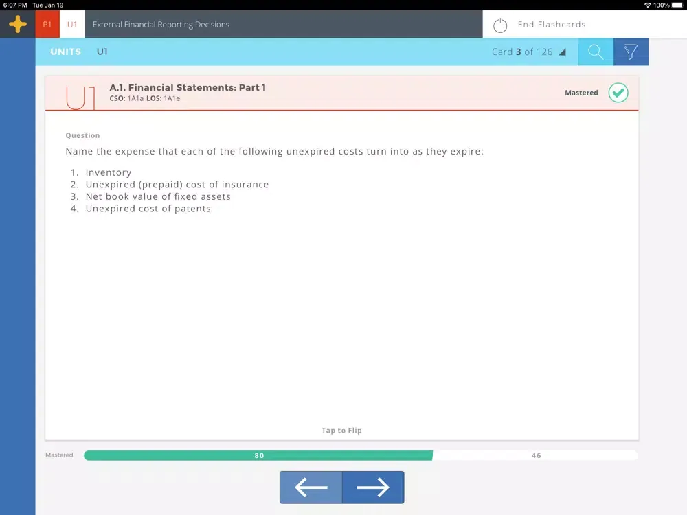 Becker CMA Exam Review iPad  Screenshots