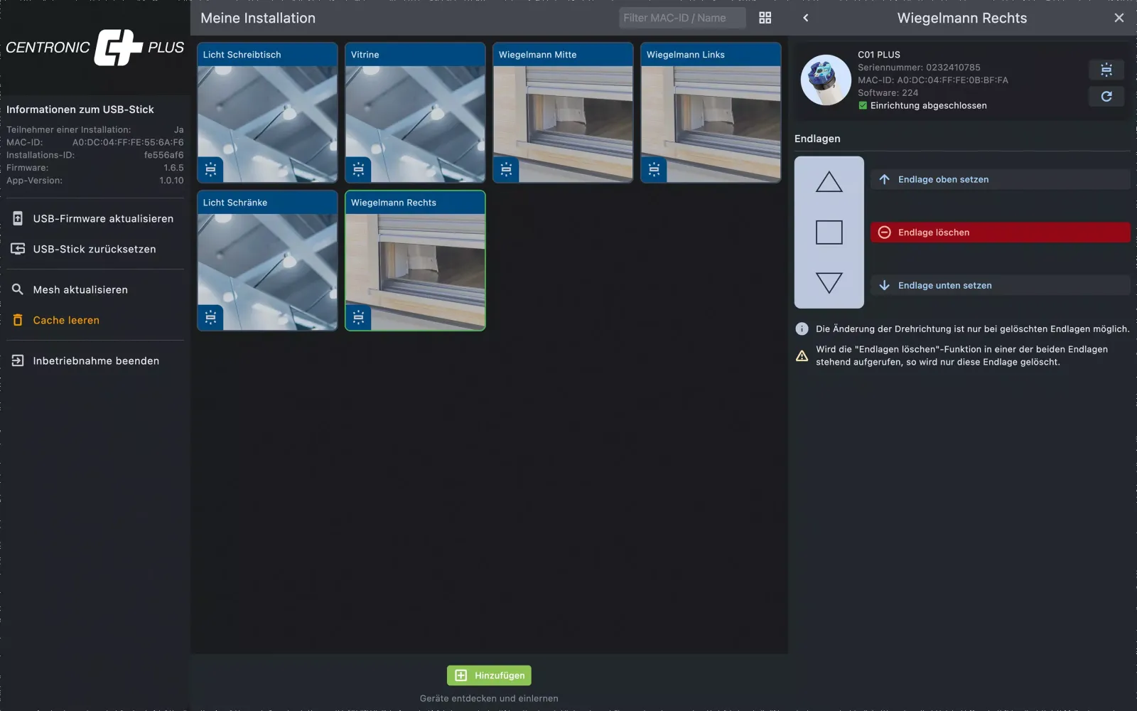 Becker Tool Screenshots