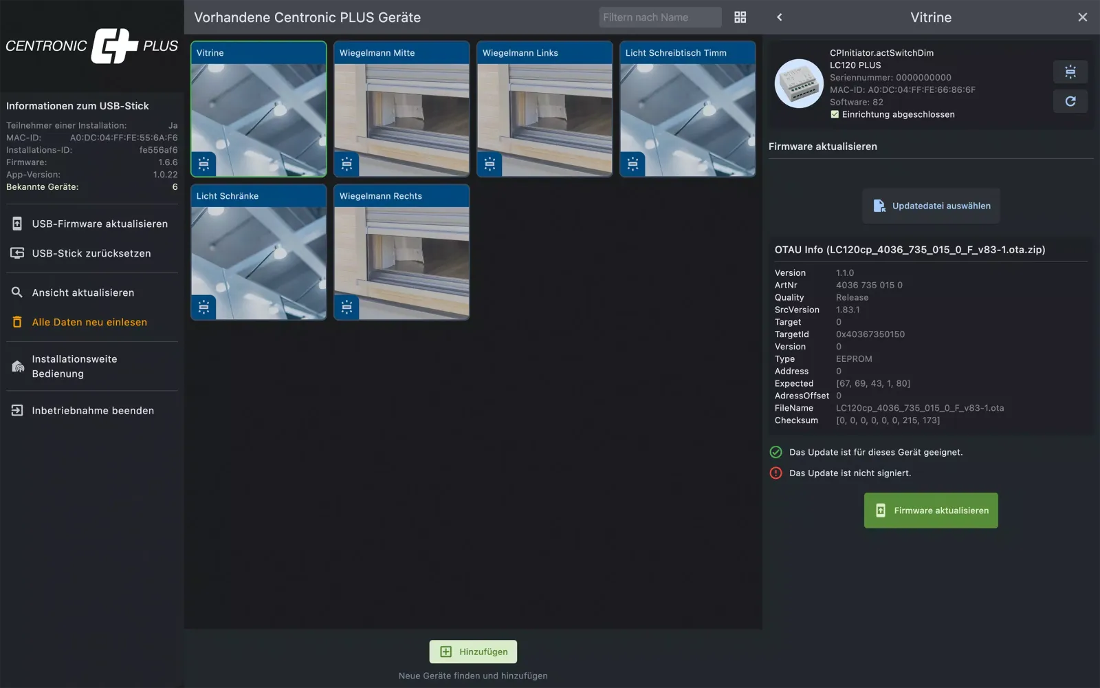 Becker Tool Screenshots