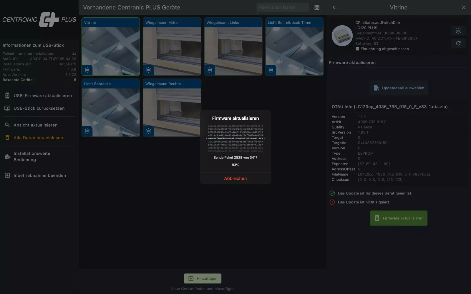 Becker Tool Screenshots
