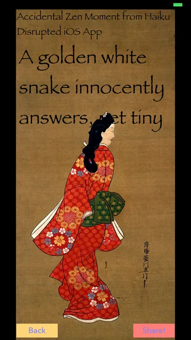 Captures d'écran de Haiku Disrupted