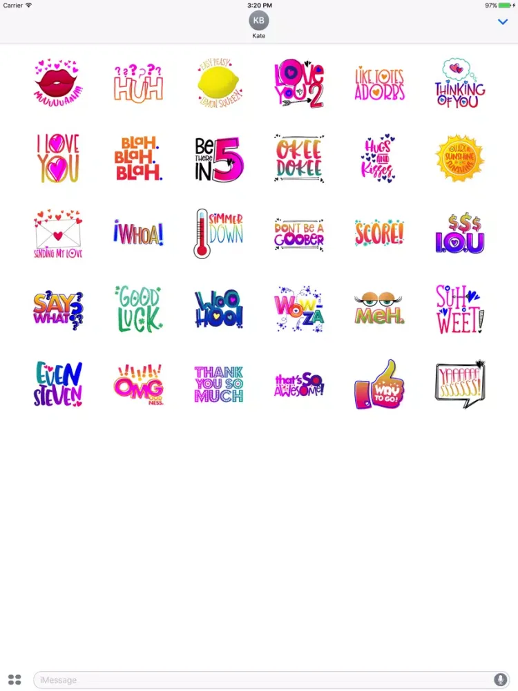 Скриншоты Speck Wordy Watercolor iPad 