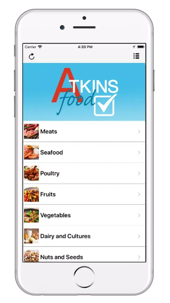 Atkins Diet Food Checker应用截图