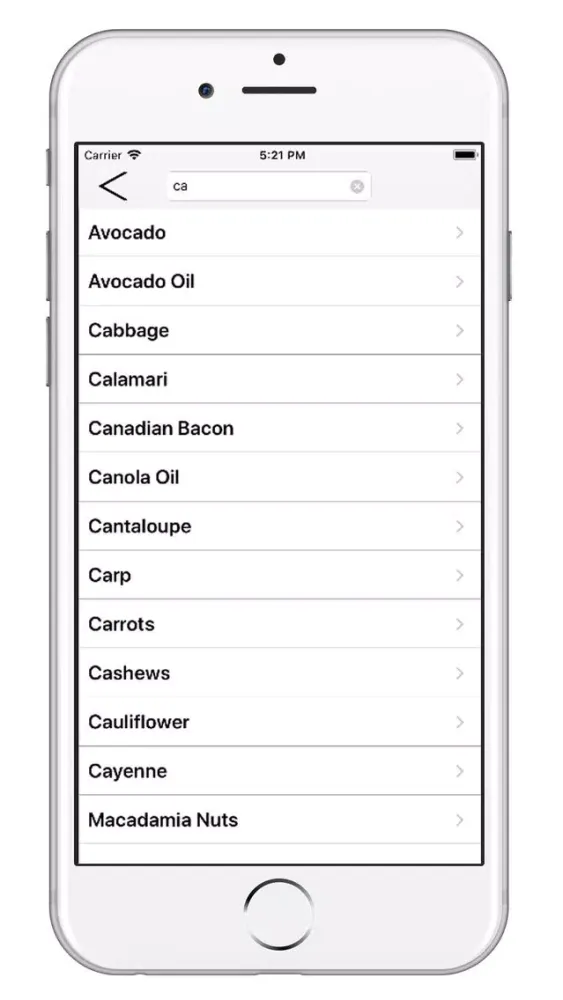 Atkins Diet Food Checker应用截图