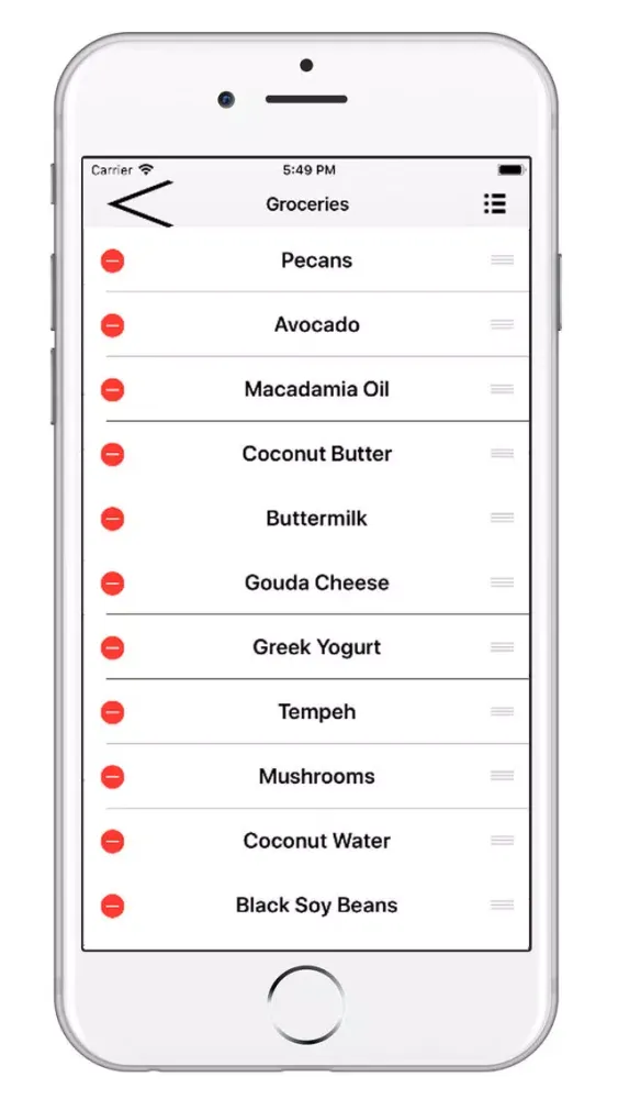 Ketogenic Diet Food Checker سکرین شاٹس