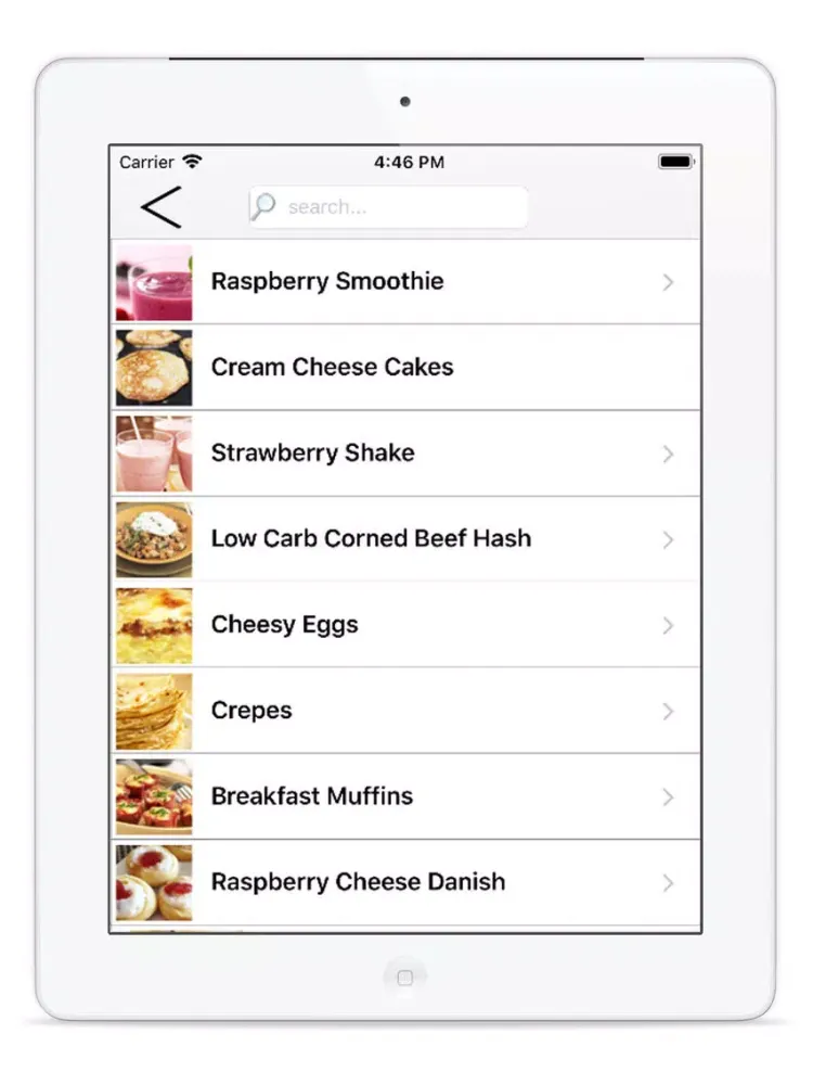 ภาพหน้าจอของ 101+ LCHF Diet Recipes iPad 