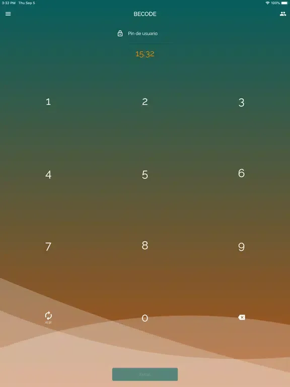 ภาพหน้าจอของ Kalendaro iPad 