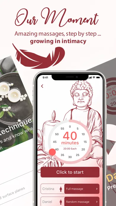 Our Moment massages স্ক্রিনশট