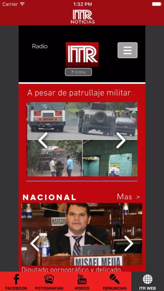 ITR Noticias Screenshots