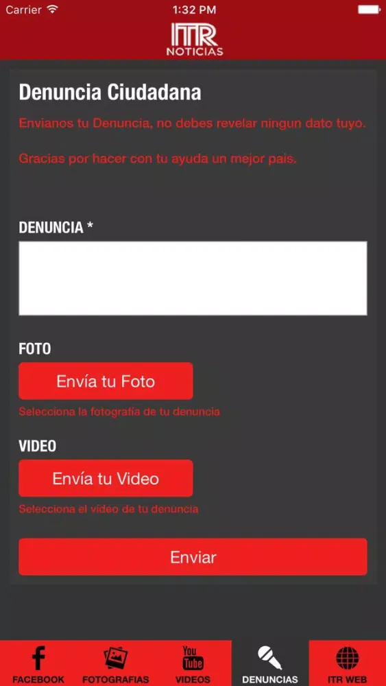 ITR Noticias Screenshots