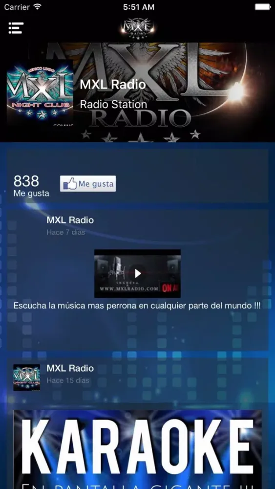 MXL Radio应用截图