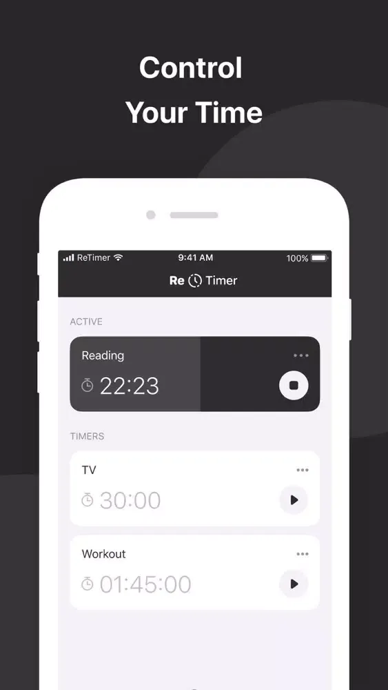 ReTimer - Control Your Time应用截图