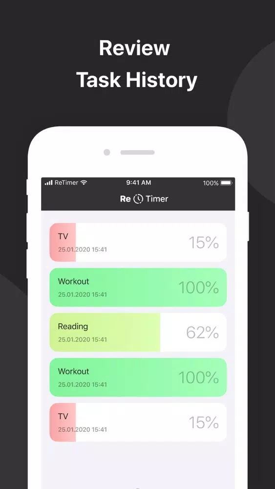 ReTimer - Control Your Time Ekran Görüntüleri
