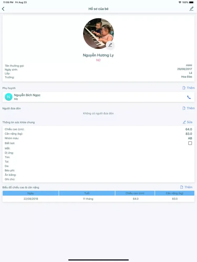 Ảnh chụp màn hình của Bé Đến Trường - Giáo Viên iPad 