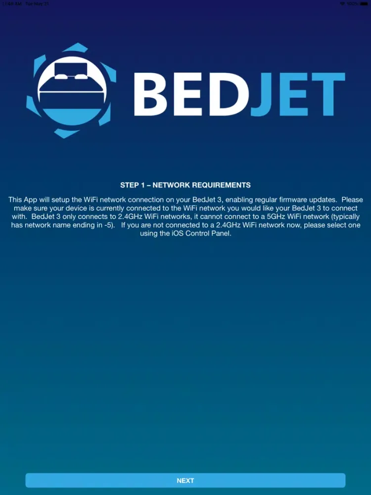 تصاویر BedJet 3 iPad 
