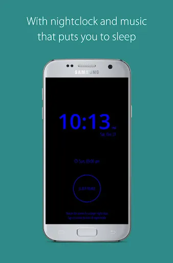 Captures d'écran de bedr Pro alarm clock radio