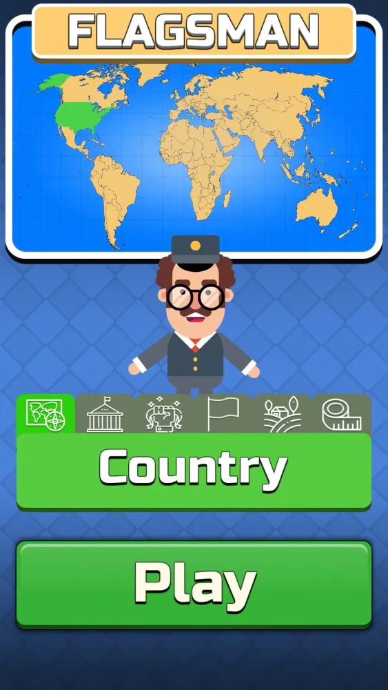 Geography: Flags Quiz Game スクリーンショット
