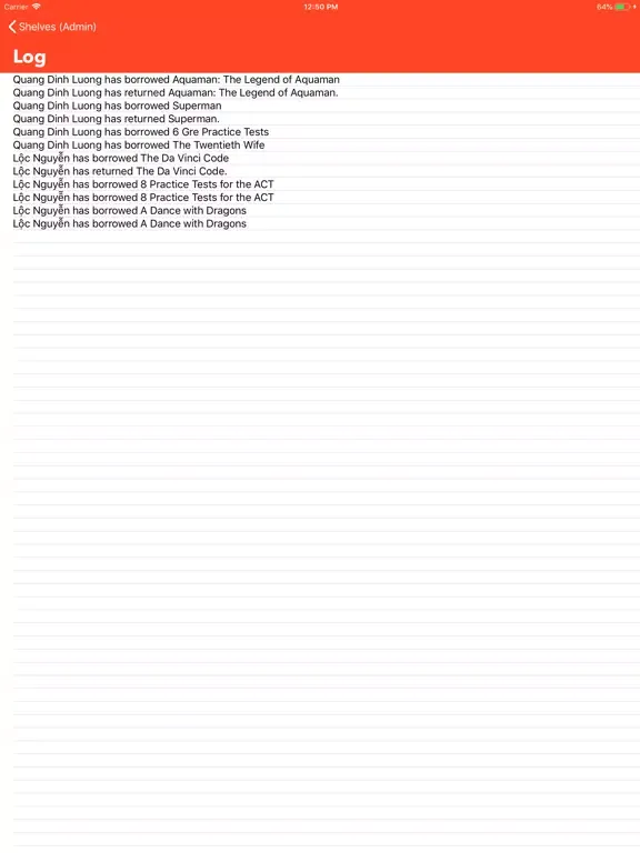 BR Admin iPad 应用截图